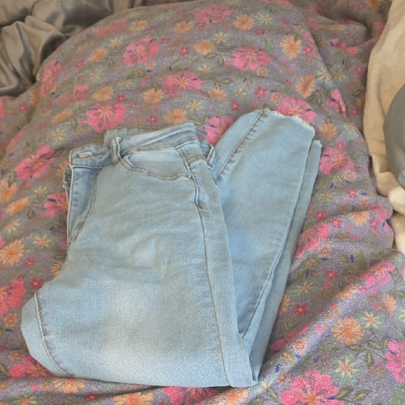 SHEIN Denim - SHEIN Light Blue Skinny Jeans
